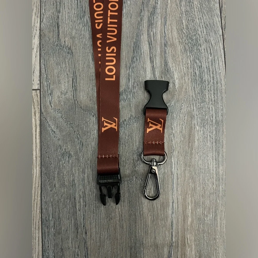 Ribbon LV* lanyard